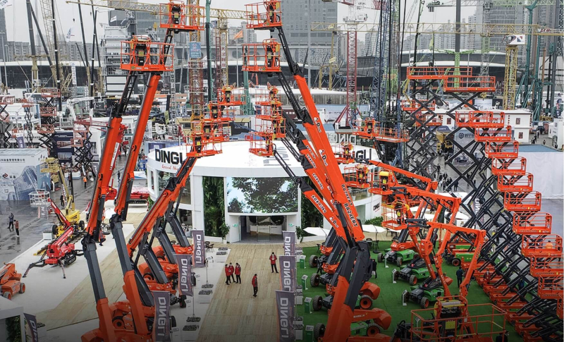 Строительные подъемники Dingli в лизинг